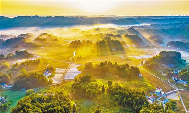 南川： 光影山乡美如画_重庆市人民政府网