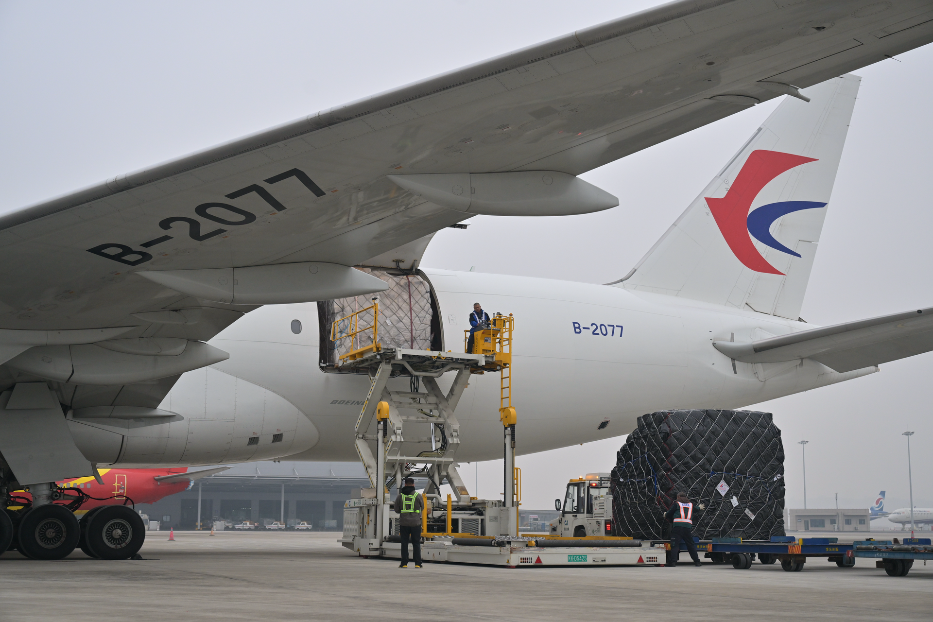 首次突破50万吨大关 重庆江北国际机场年货邮吞吐量创历史新高1.png